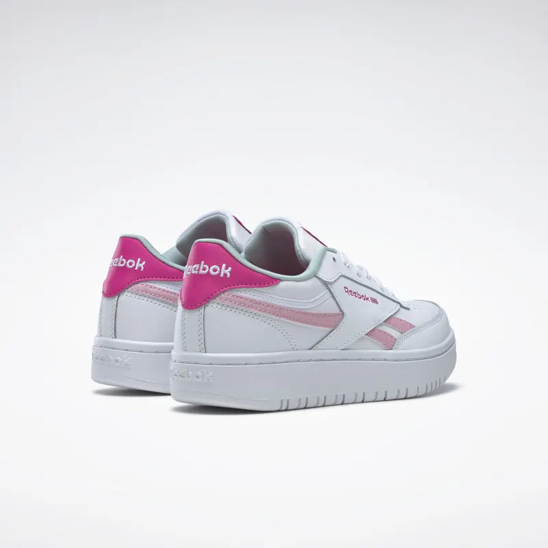 Reebok Club C Double Cloud White / Proud Pink / Seaside Grey (GW9187)