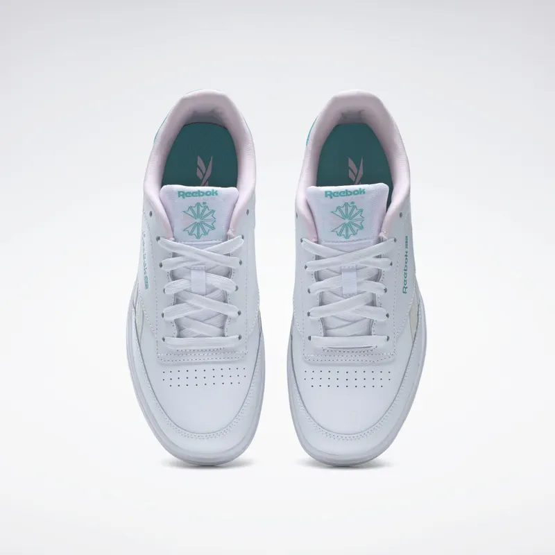 Reebok Club C Double Cloud White / Classic Teal / Porcelain Pink (GW9188)