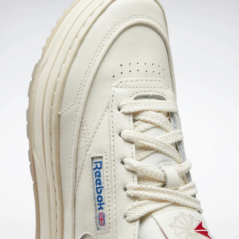 Reebok Club C Geo Mid Chalk / Flash Red / Vector Blue (GZ4935)