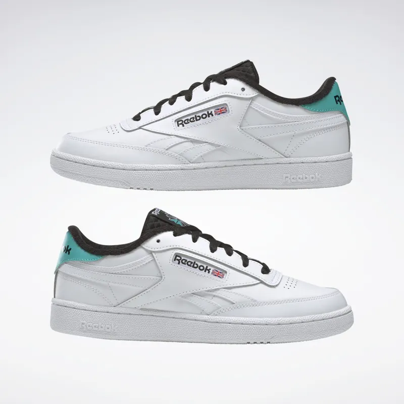 Reebok Club C Revenge Cloud White / Core Black / Classic Teal (GW3761)