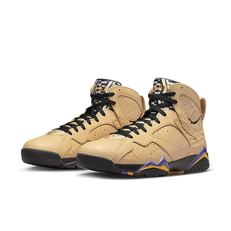 Air Jordan 7 Retro SE Vachetta Tan/Taxi/Dark Concord/Zwart (DZ4729-200)