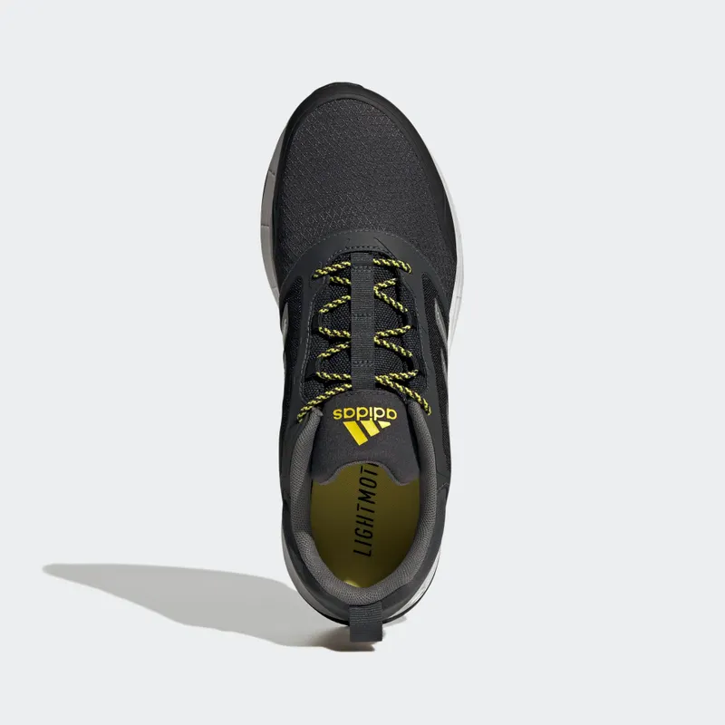 adidas Duramo Protect Carbon / Matte Silver / Beam Yellow (GW3852)