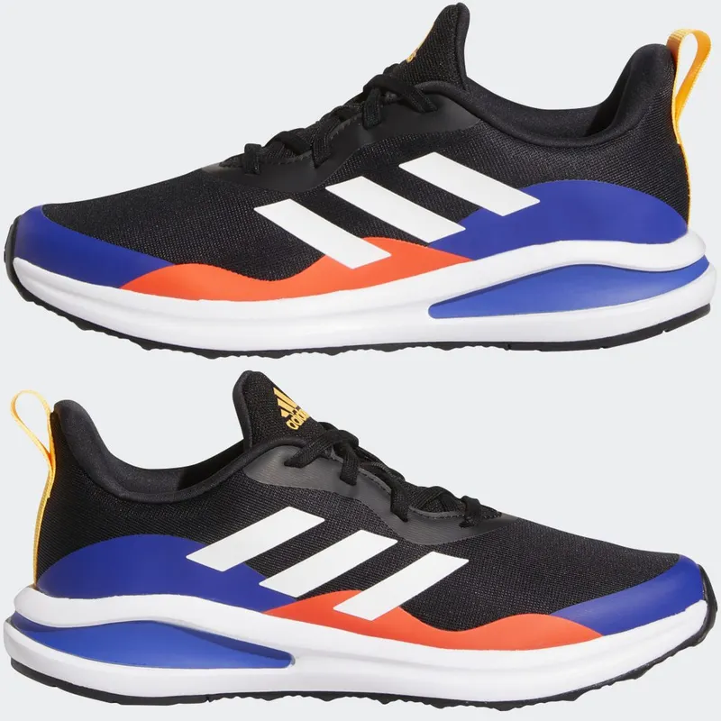 adidas FortaRun Lace Hardloopschoenen Core Black / Cloud White / Sonic Ink (FZ5496)