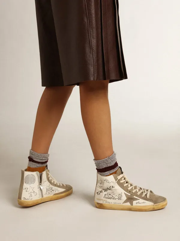 Golden Goose High-top Sneakers (GWF00113.F003441.81572)