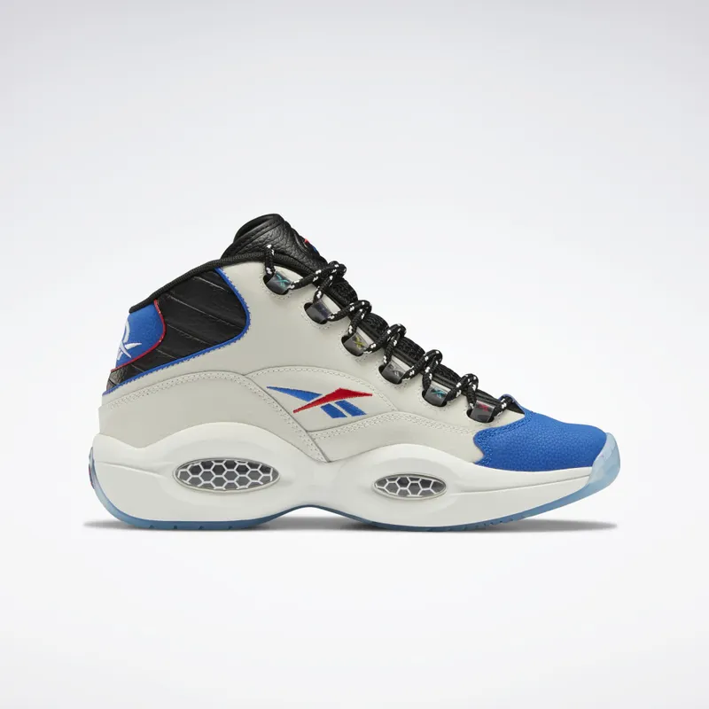 Reebok Question Mid Chalk / Core Black / Vector Blue (GW8858)