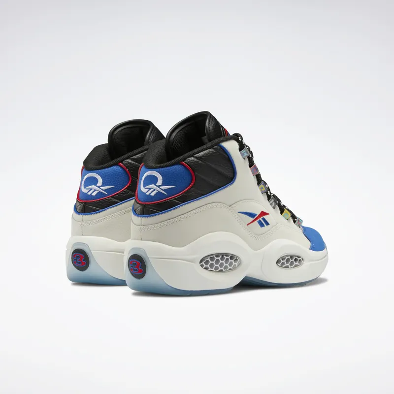 Reebok Question Mid Chalk / Core Black / Vector Blue (GW8858)