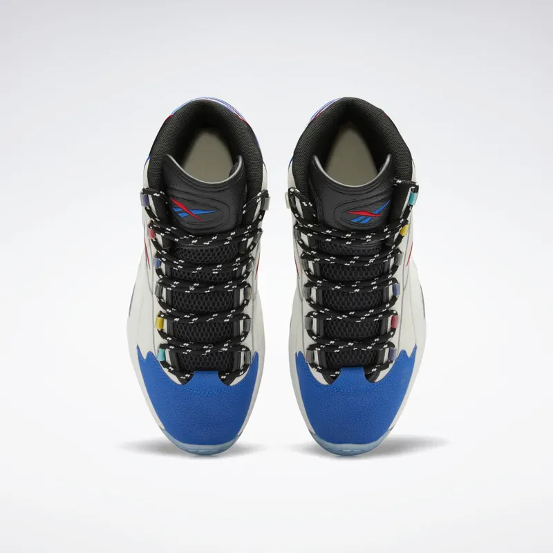 Reebok Question Mid Chalk / Core Black / Vector Blue (GW8858)