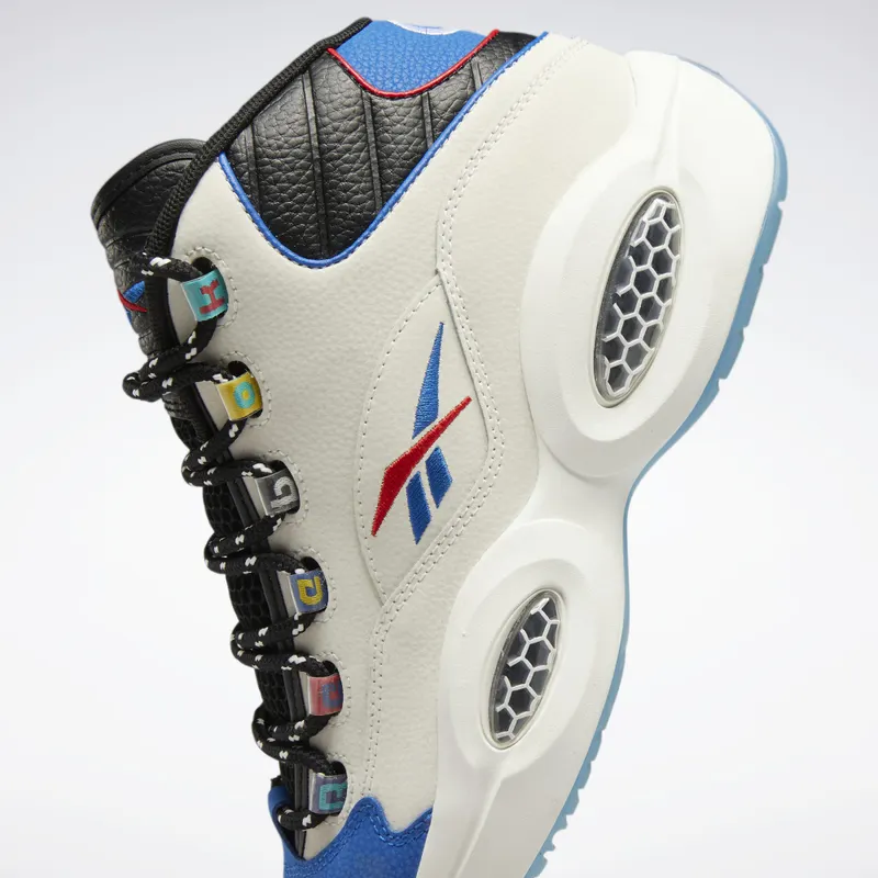 Reebok Question Mid Chalk / Core Black / Vector Blue (GW8858)