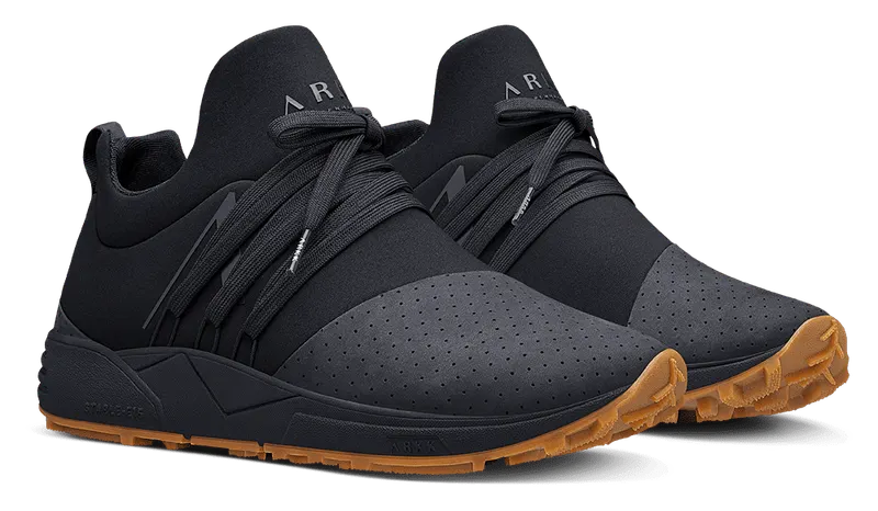 Arkk Raven Nubuck S-E15 Vibram Midnight Gum (CR1414-0052-M)