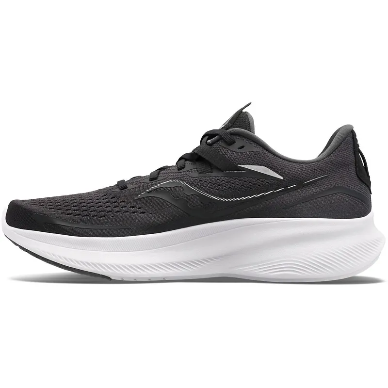 Saucony Ride 15 Wide Black / White (S10730-05)