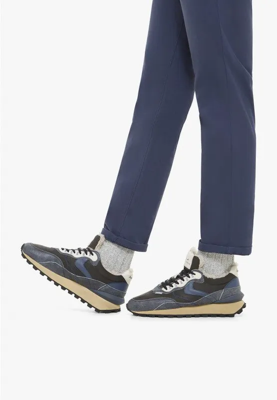 Voile Blanche Qwark Hype Fur Man Grey-navy Blue (2016998022C22)