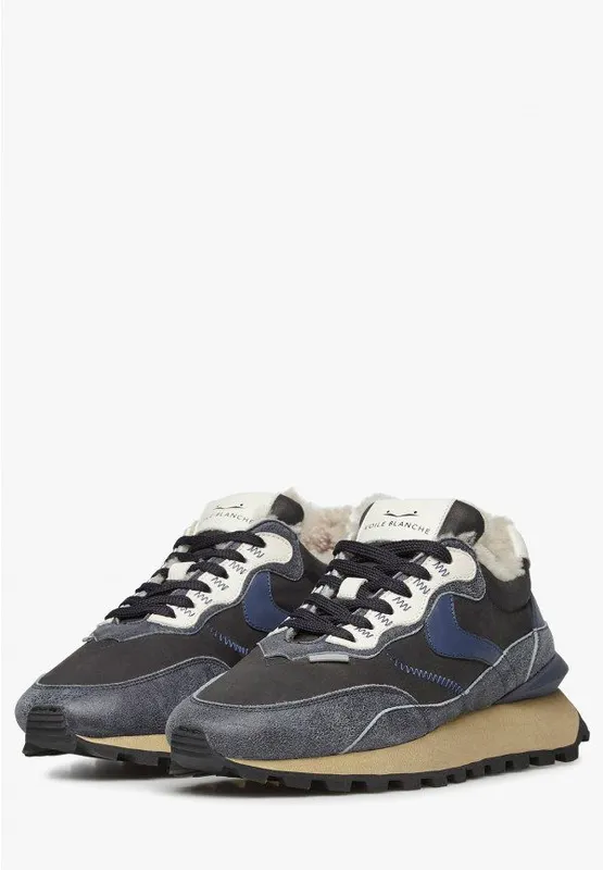 Voile Blanche Qwark Hype Fur Man Grey-navy Blue (2016998022C22)