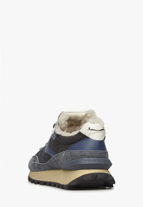 Voile Blanche Qwark Hype Fur Man Grey-navy Blue (2016998022C22)