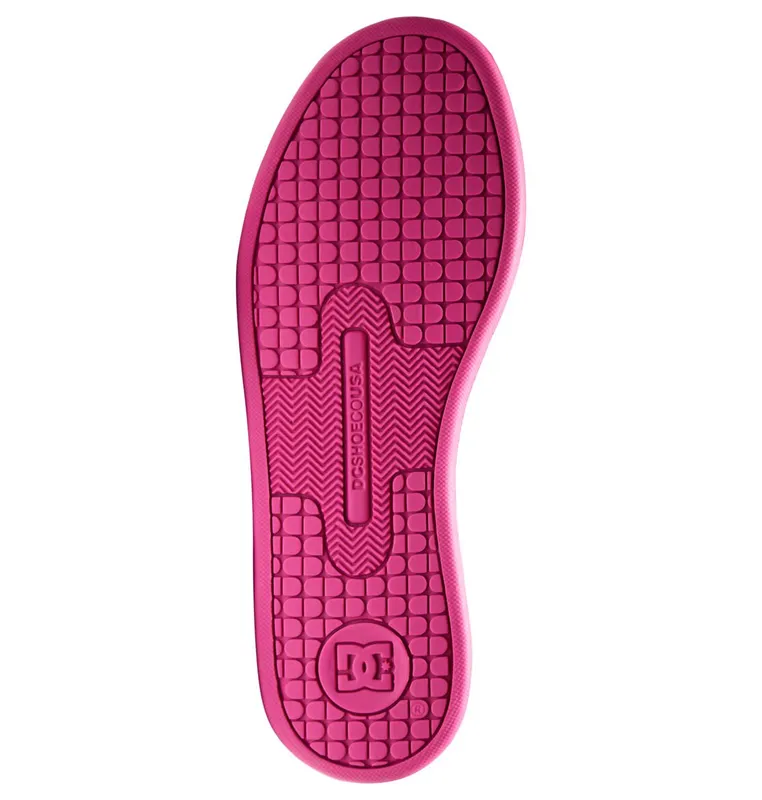 DC Shoes Court Graffik white/black/pink (300678-WAI)