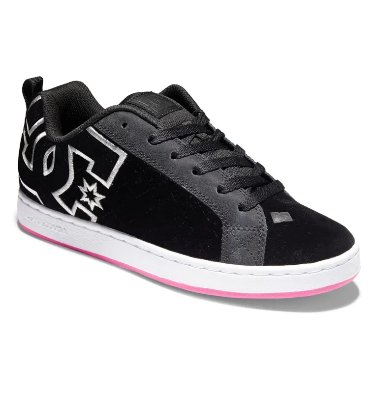 DC Shoes Court Graffik white/black/pink (300678-WAI)