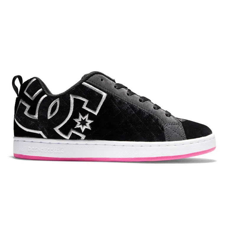 DC Shoes Court Graffik white/black/pink (300678-WAI)