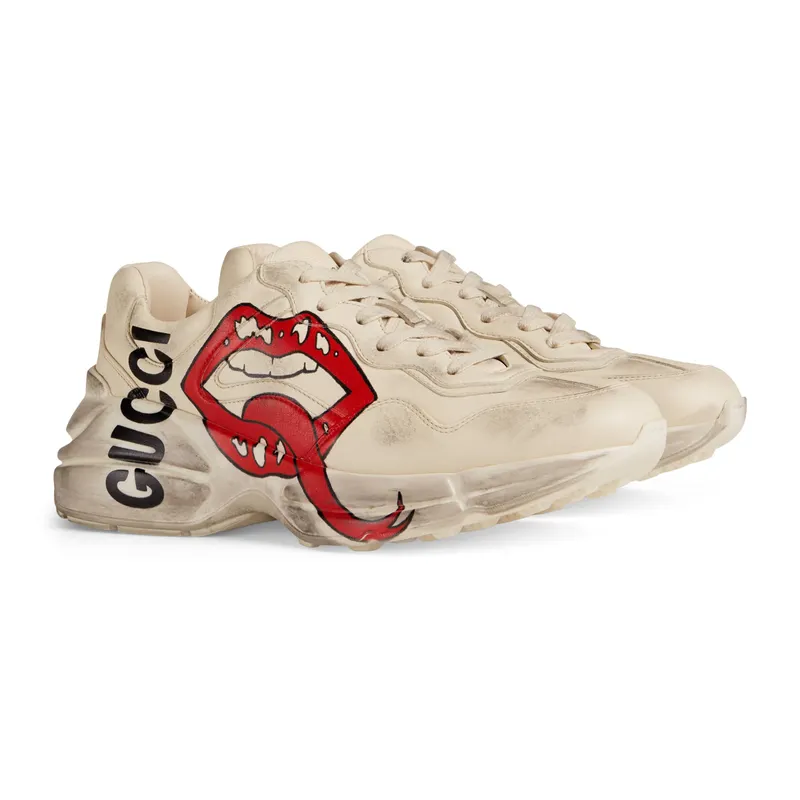 Gucci Rhyton with mouth print White 552093A9L009522