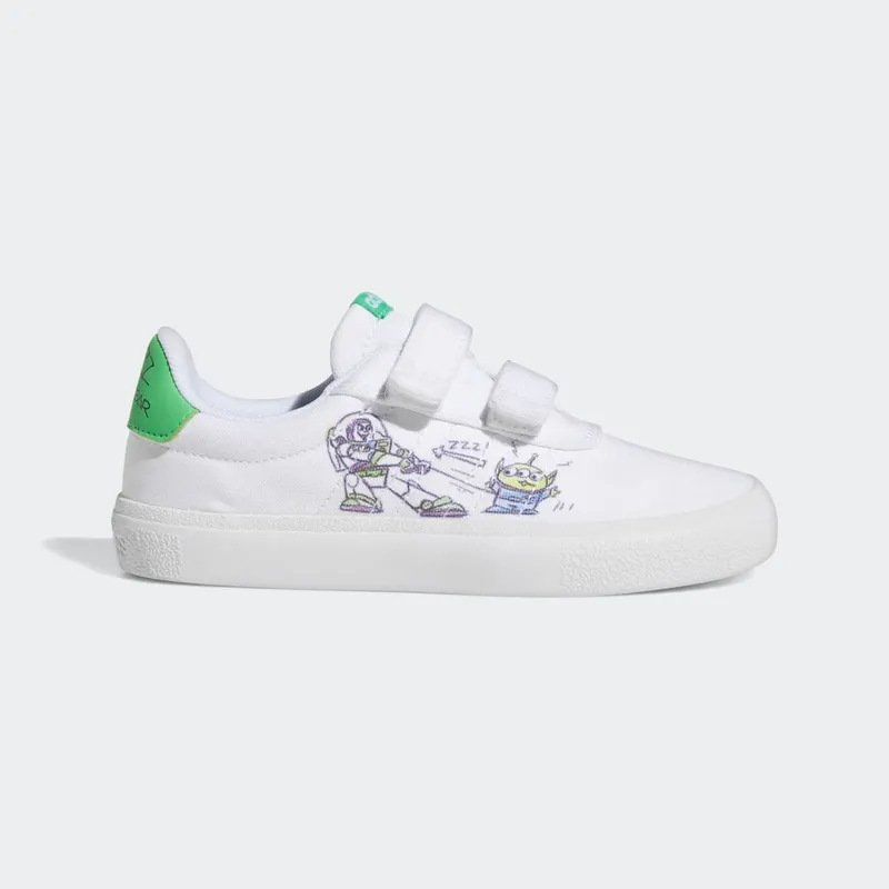 adidas adidas x Disney Pixar Buzz Lightyear Vulc Raid3r Cloud White / Semi Solar Lime / Active Purple (GZ0625)