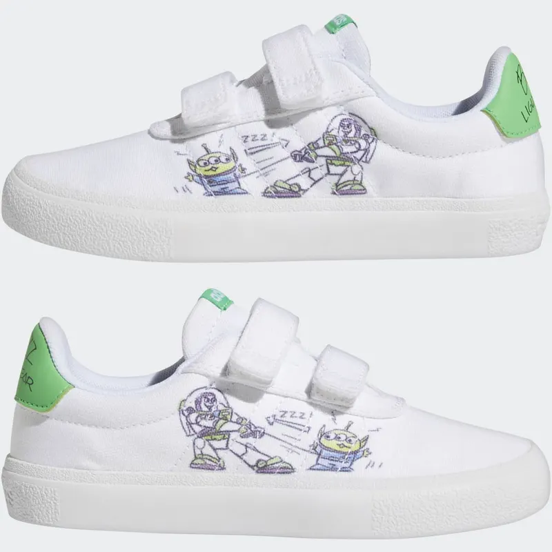 adidas adidas x Disney Pixar Buzz Lightyear Vulc Raid3r Cloud White / Semi Solar Lime / Active Purple (GZ0625)