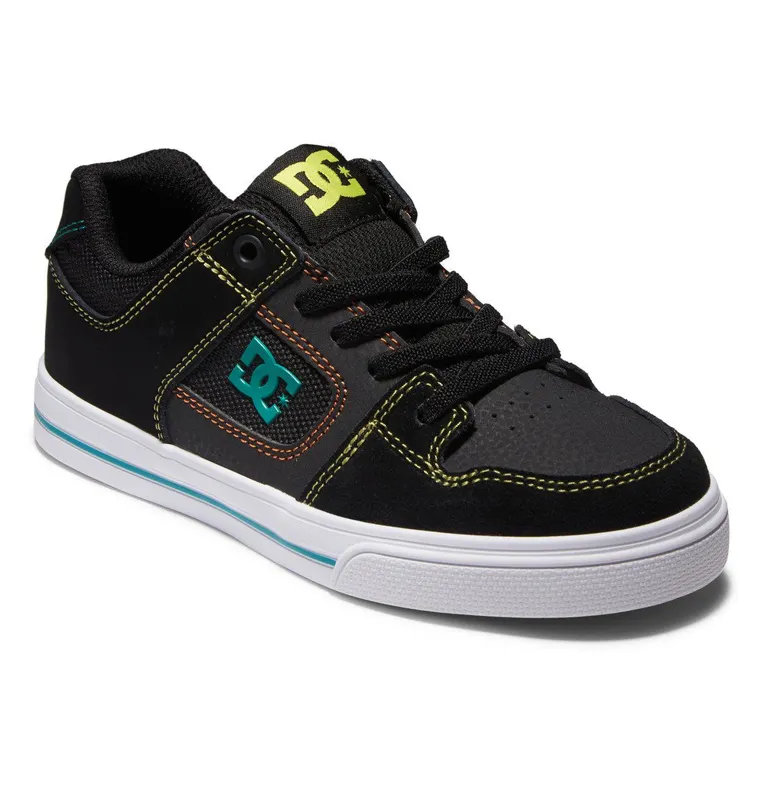 DC Shoes Pure Elastic black/blue/green (ADBS300256-XKBG)