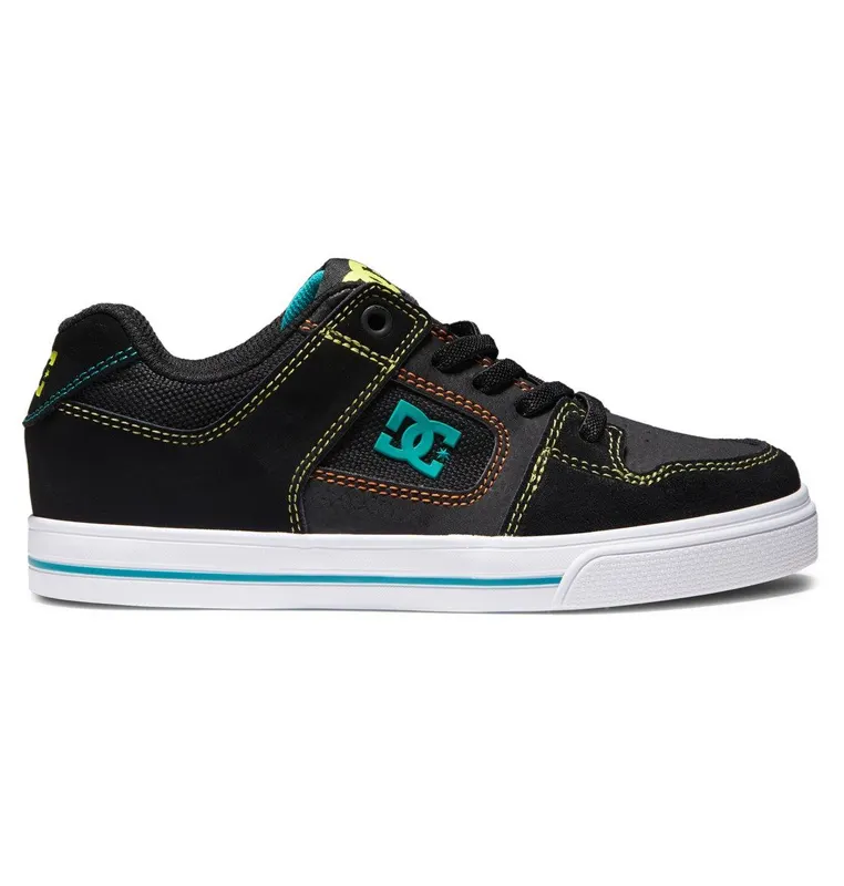 DC Shoes Pure Elastic black/blue/green (ADBS300256-XKBG)