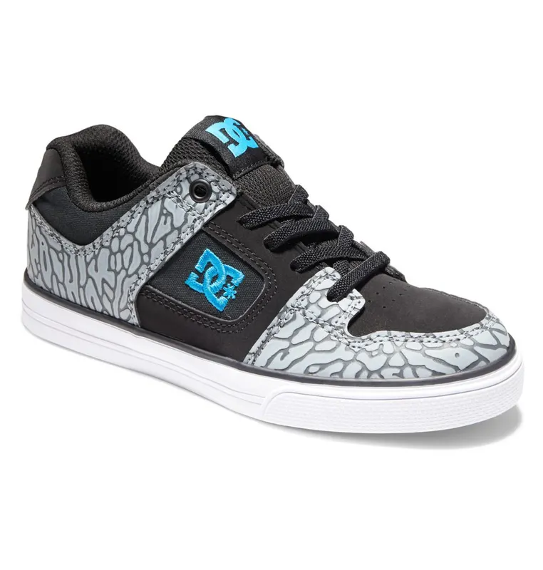 DC Shoes Pure Elastic grey/black/blue (ADBS300256-XSKB)