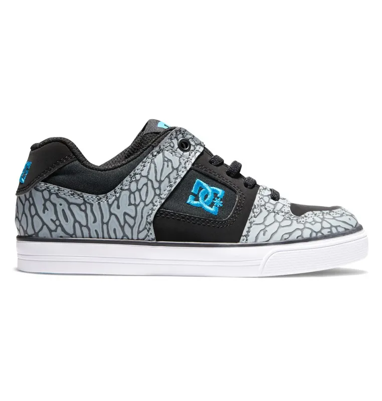 DC Shoes Pure Elastic grey/black/blue (ADBS300256-XSKB)