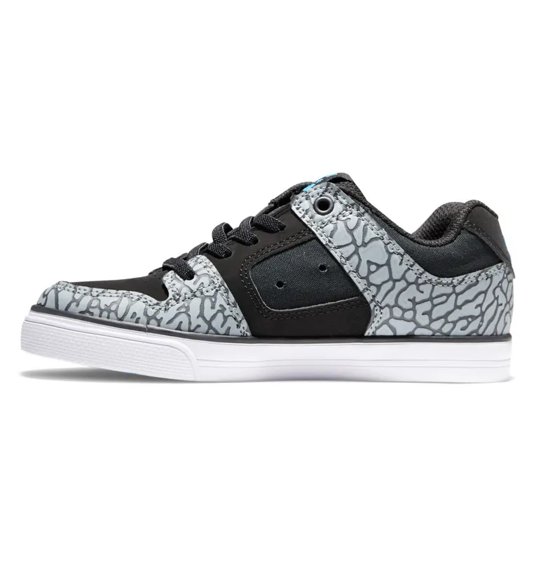 DC Shoes Pure Elastic grey/black/blue (ADBS300256-XSKB)