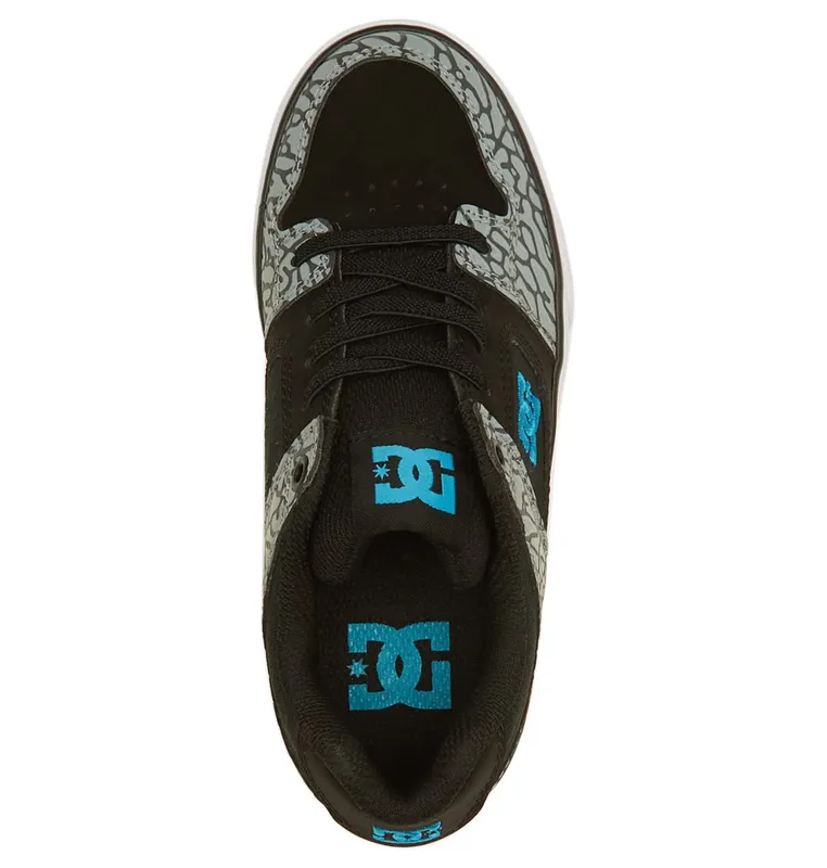 DC Shoes Pure Elastic grey/black/blue (ADBS300256-XSKB)