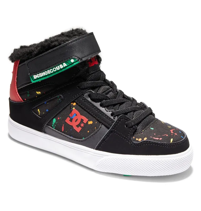 DC Shoes Pure High WNT black/splatter (ADBS300327-BS5)