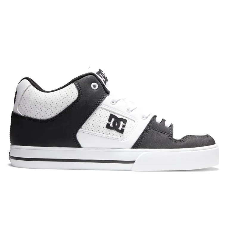 DC Shoes Pure Mid white/black/white (ADYS400082-WBI)