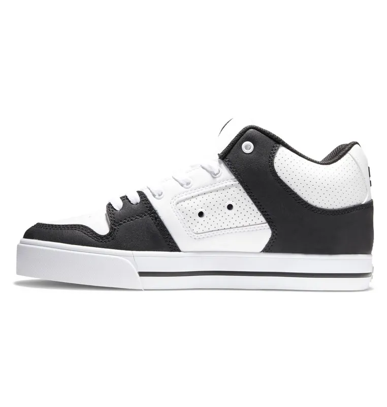 DC Shoes Pure Mid white/black/white (ADYS400082-WBI)