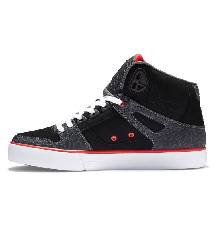 DC Shoes Pure High-Top Wc Se Sn dark grey/white (ADYS400093-GW1)
