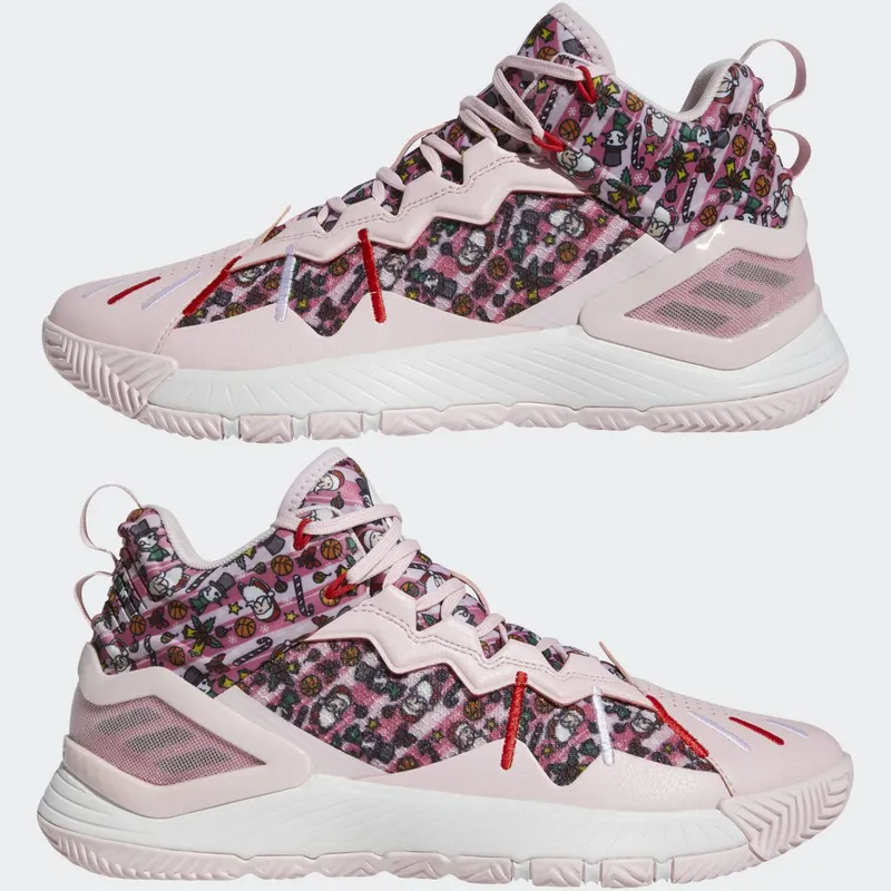 adidas D Rose Son of Chi Christmas Clear Pink / Rose Tone / Cloud White (GW3839)