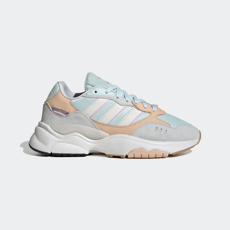 adidas Retropy F90 Almost Blue / Crystal White / Bliss Orange (HP8044)