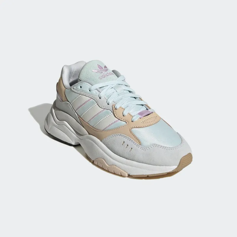 adidas Retropy F90 Almost Blue / Crystal White / Bliss Orange (HP8044)