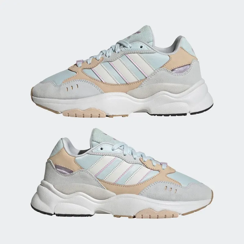 adidas Retropy F90 Almost Blue / Crystal White / Bliss Orange (HP8044)