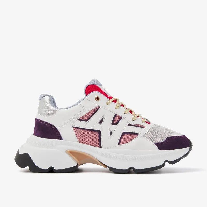 Nubikk Ross Trek Edge L Wit, Lila, Pink (210514014)