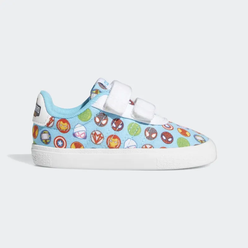 adidas adidas x Marvel Super Hero Adventures Vulc Raid3r Cloud White / Bright Cyan / Bright Cyan (GY5526)