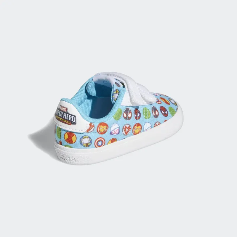 adidas adidas x Marvel Super Hero Adventures Vulc Raid3r Cloud White / Bright Cyan / Bright Cyan (GY5526)