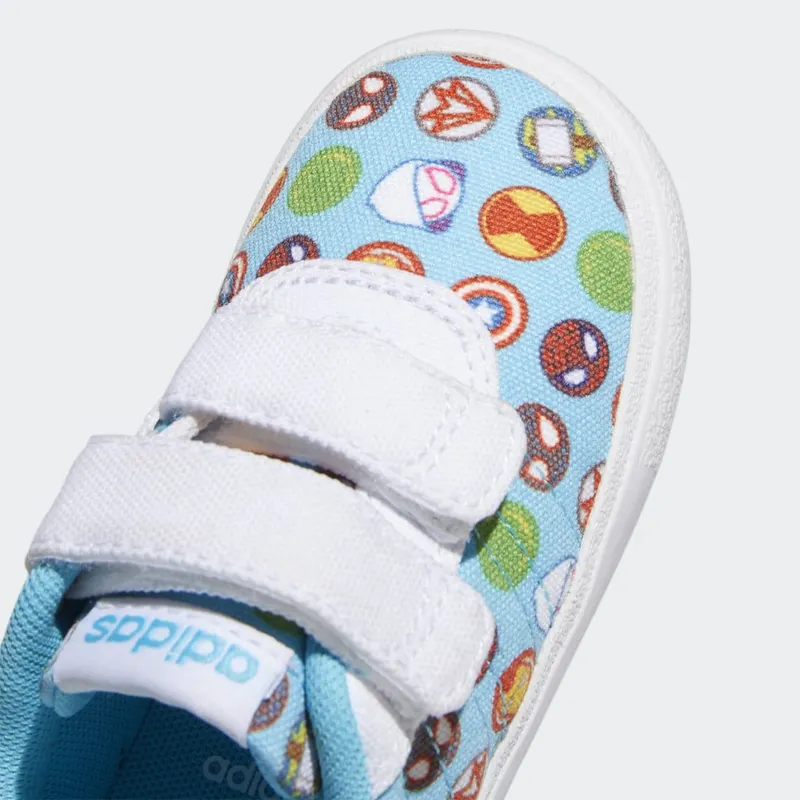 adidas adidas x Marvel Super Hero Adventures Vulc Raid3r Cloud White / Bright Cyan / Bright Cyan (GY5526)