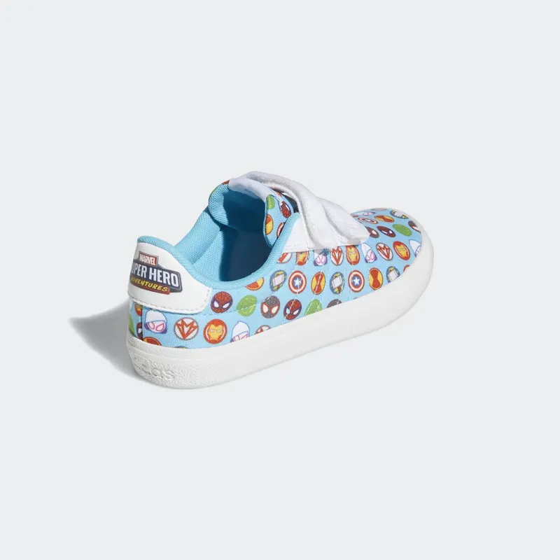 adidas adidas x Marvel Super Hero Adventures Vulc Raid3r Cloud White / Bright Cyan / Bright Cyan (GY5527)