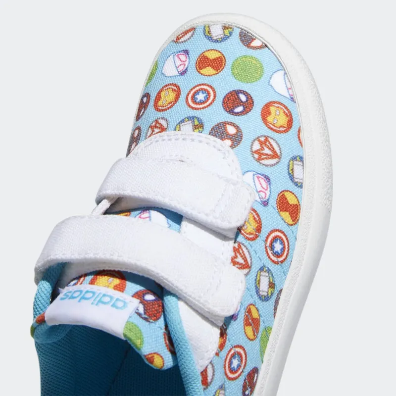 adidas adidas x Marvel Super Hero Adventures Vulc Raid3r Cloud White / Bright Cyan / Bright Cyan (GY5527)