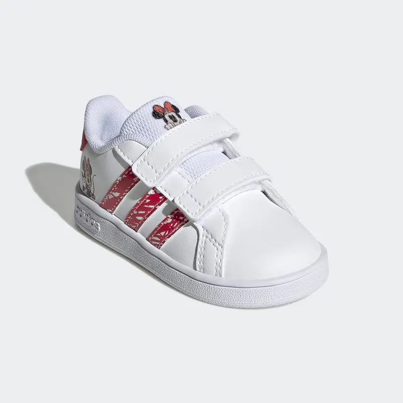 adidas adidas x Disney Minnie Mouse Grand Court Cloud White / Cloud White / Ray Red (GY8011)