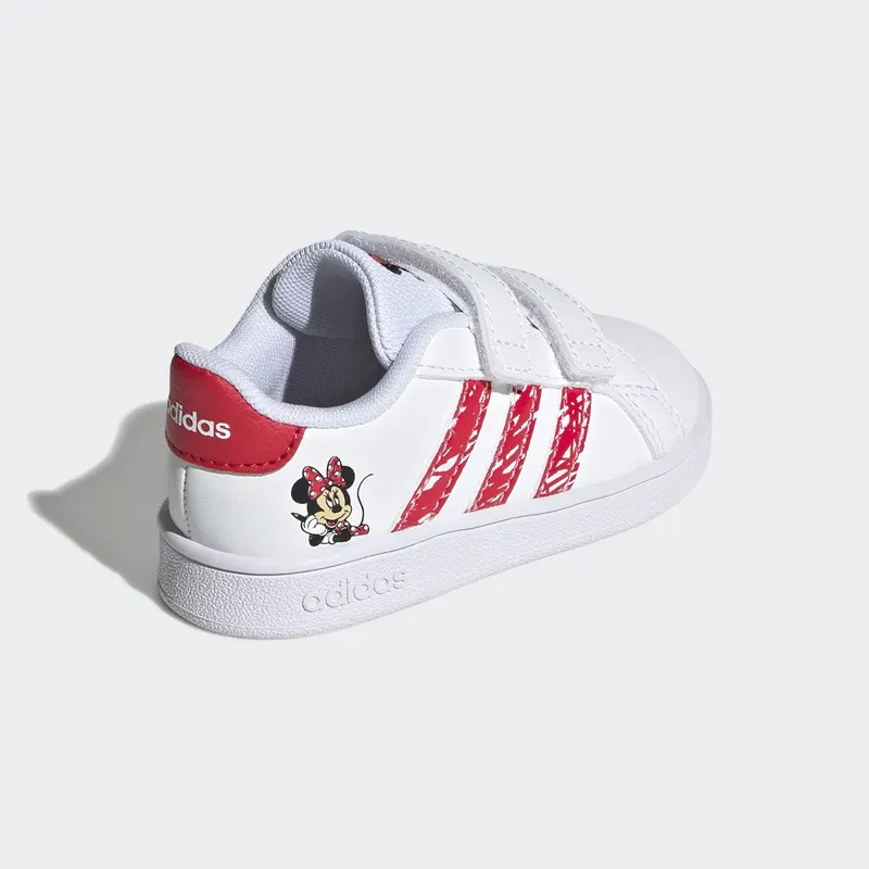 adidas adidas x Disney Minnie Mouse Grand Court Cloud White / Cloud White / Ray Red (GY8011)