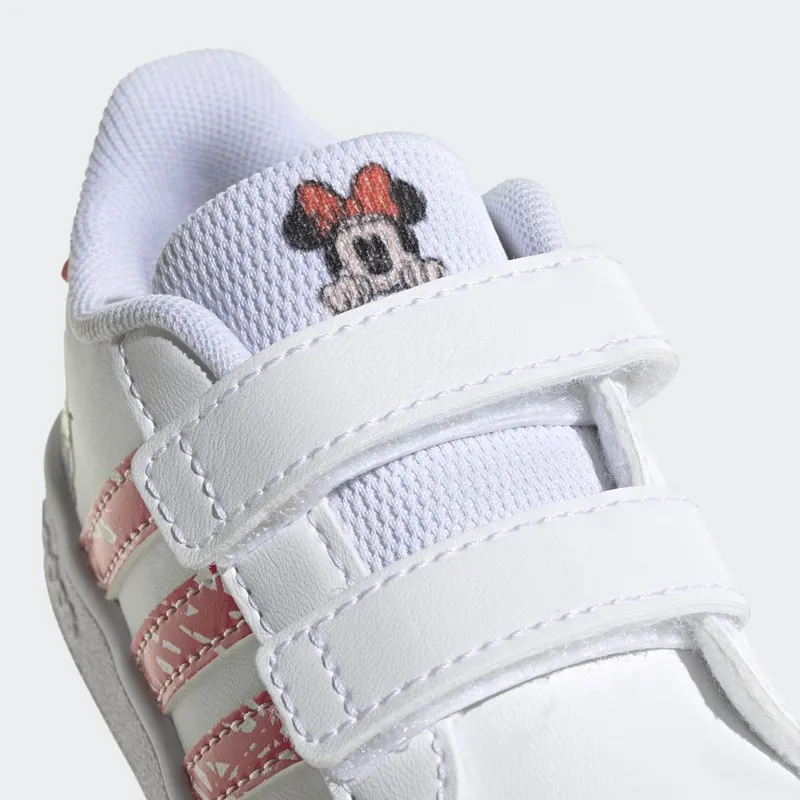 adidas adidas x Disney Minnie Mouse Grand Court Cloud White / Cloud White / Ray Red (GY8011)