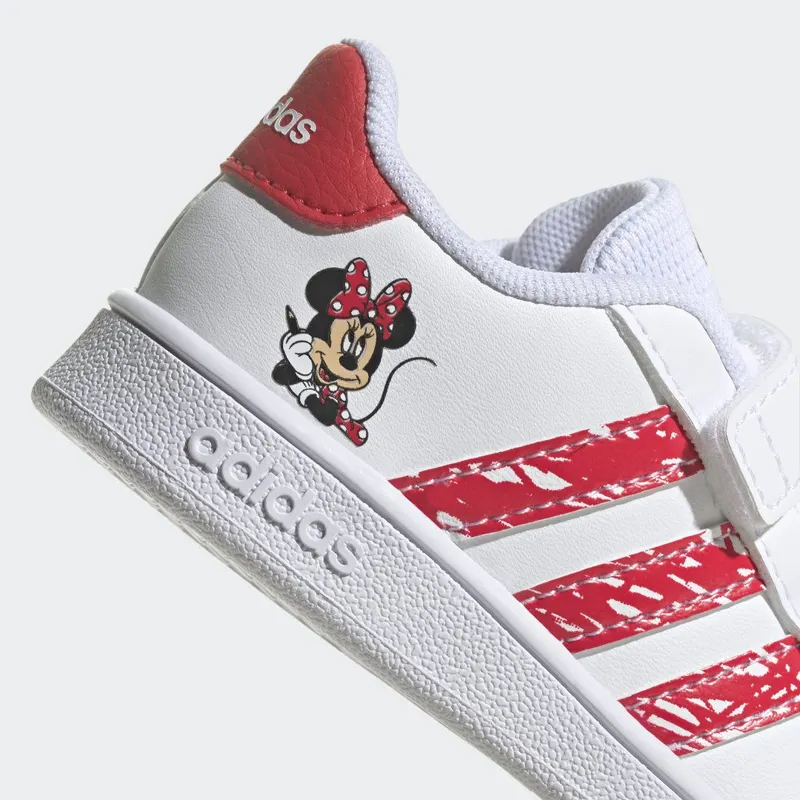 adidas adidas x Disney Minnie Mouse Grand Court Cloud White / Cloud White / Ray Red (GY8011)