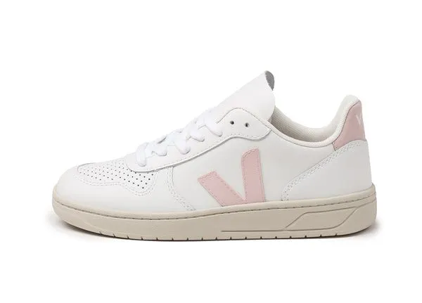 Veja V-10 Leather W Extra White / Petale (VX0202644A)