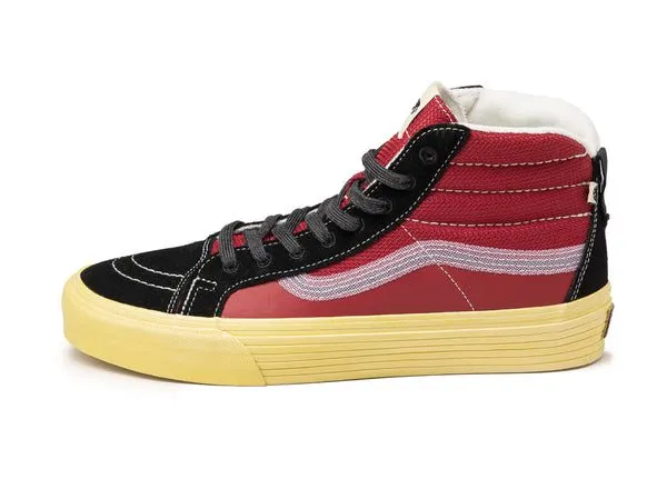 Vans Vault SK8-Hi Notchback Split VR3 LX Black / Red (VN0A5FBH4581)