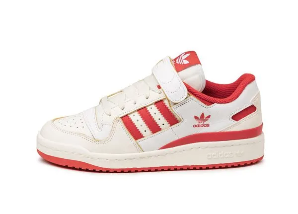 Adidas Forum Low W Off White / Vivid Red / Footwear White (GX4518)